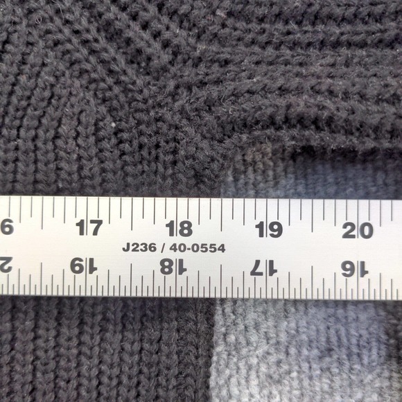 Philosophy Republic Clothing Womens Wool Blend Sweater Black Small Cold Shoulder - Picture 12 of 12